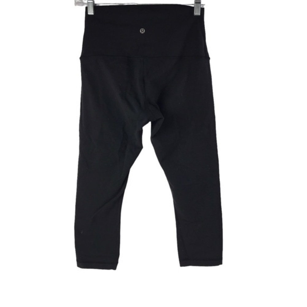 Lululemon Wunder under legging size 8 , black 
Length 30”
